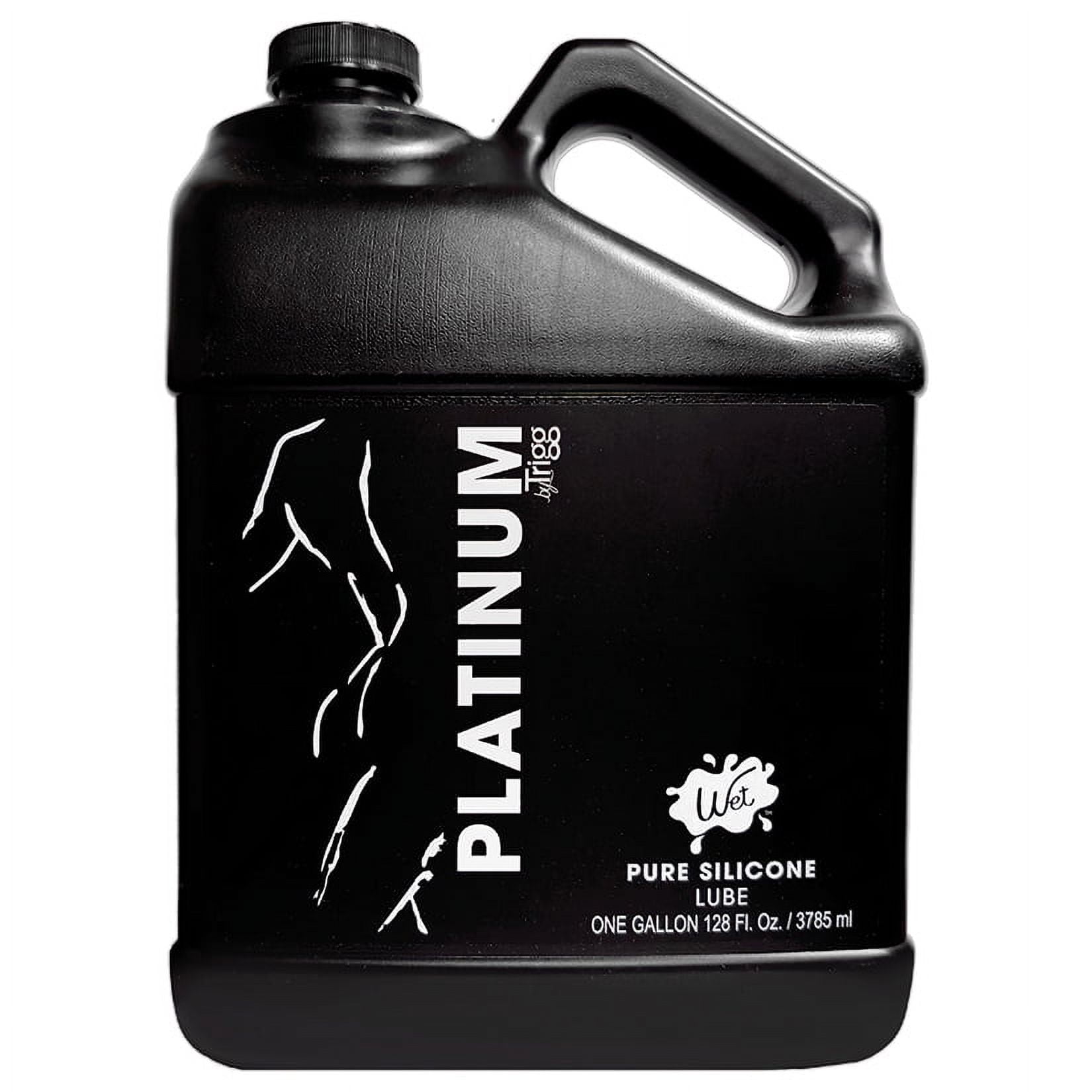 Wet Platinum ByTrigg Silicone Lubricant 128oz