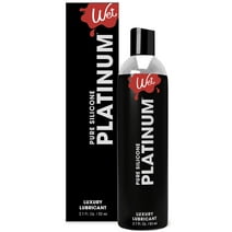 Wet Platinum Pure Silicone-Based Personal Lubricant, Long-Lasting Lube, 3.1 fl oz