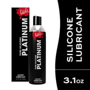 Wet Platinum Silicone-Based Unflavored Personal Lubricant, Ultra Long-Lasting Premium Lube for Men and Women, 3.1 fl oz