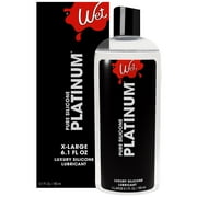 Wet Platinum Silicone-Based Lube, Ultra Long Lasting Premium Personal Lubricant, 6.1 fl oz