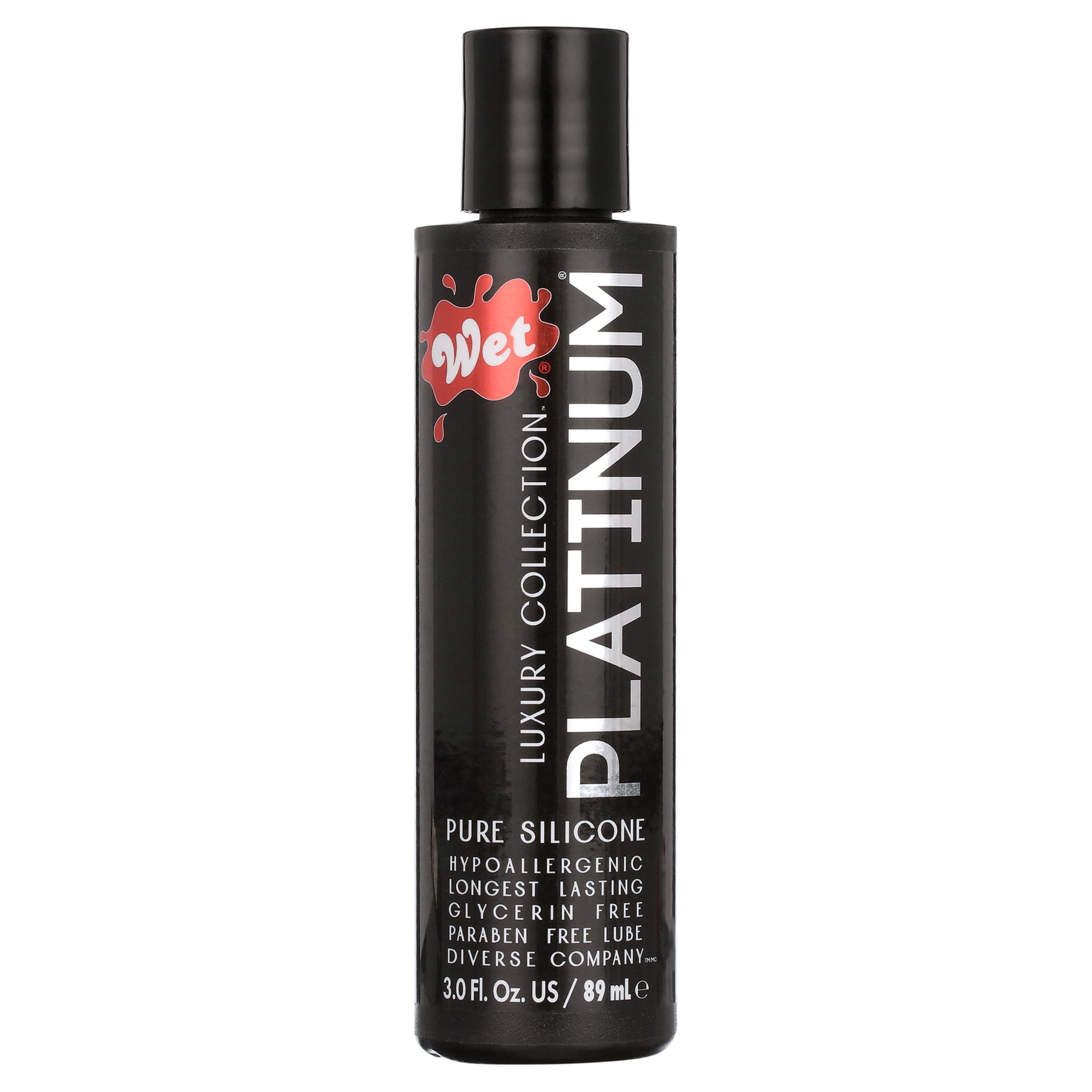 Buy the Wet Lube Luxury Collection Platinum Silicone-based