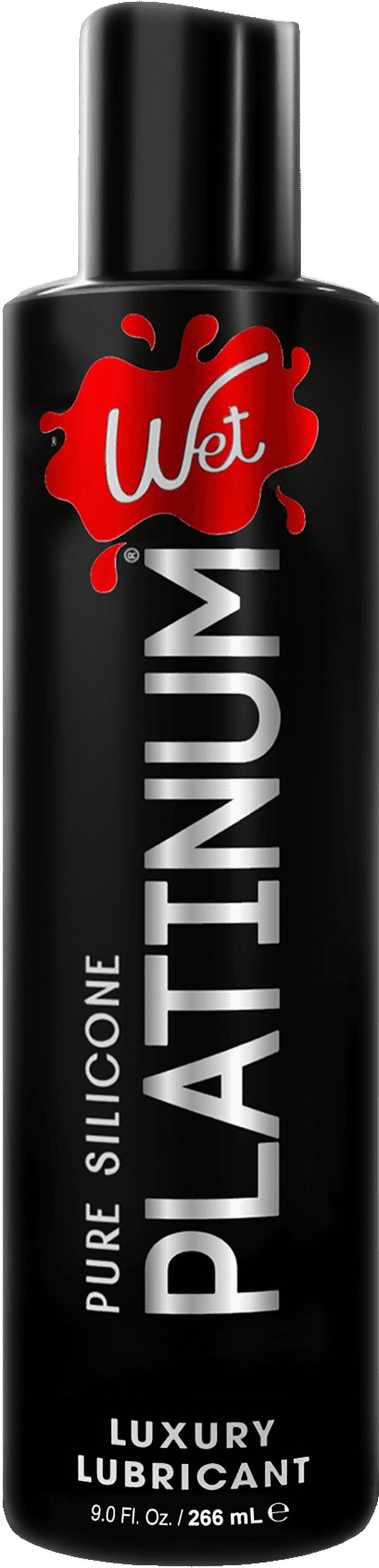 Customer reviews for Wet Platinum Silicone-Based Lube, 9 Fl Oz,  Long-Lasting Personal Lubricant | Walmart.com