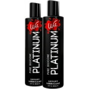Wet Platinum Silicone-Based Lube, Ultra Long Lasting Premium Personal Lubricant, 3.0 fl oz 2-pack