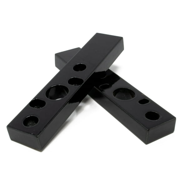 Wet Sounds ADP-SPACER-X-B Black Spacer Bars X-Mount REV and ICON Series Speakers (Pair)