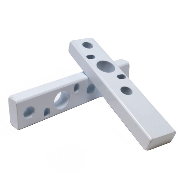 Wet Sounds ADP-SPACER-X-W White Spacer Bars X-Mount REV and ICON Series Speakers (Pair)