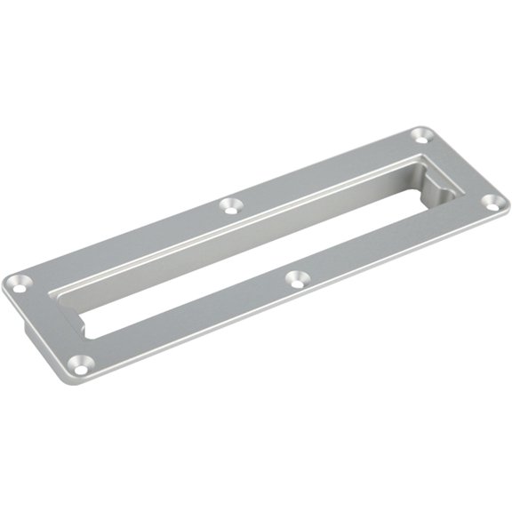Wet Sounds Billet WS420-SQ In Dash Mount  - Silver