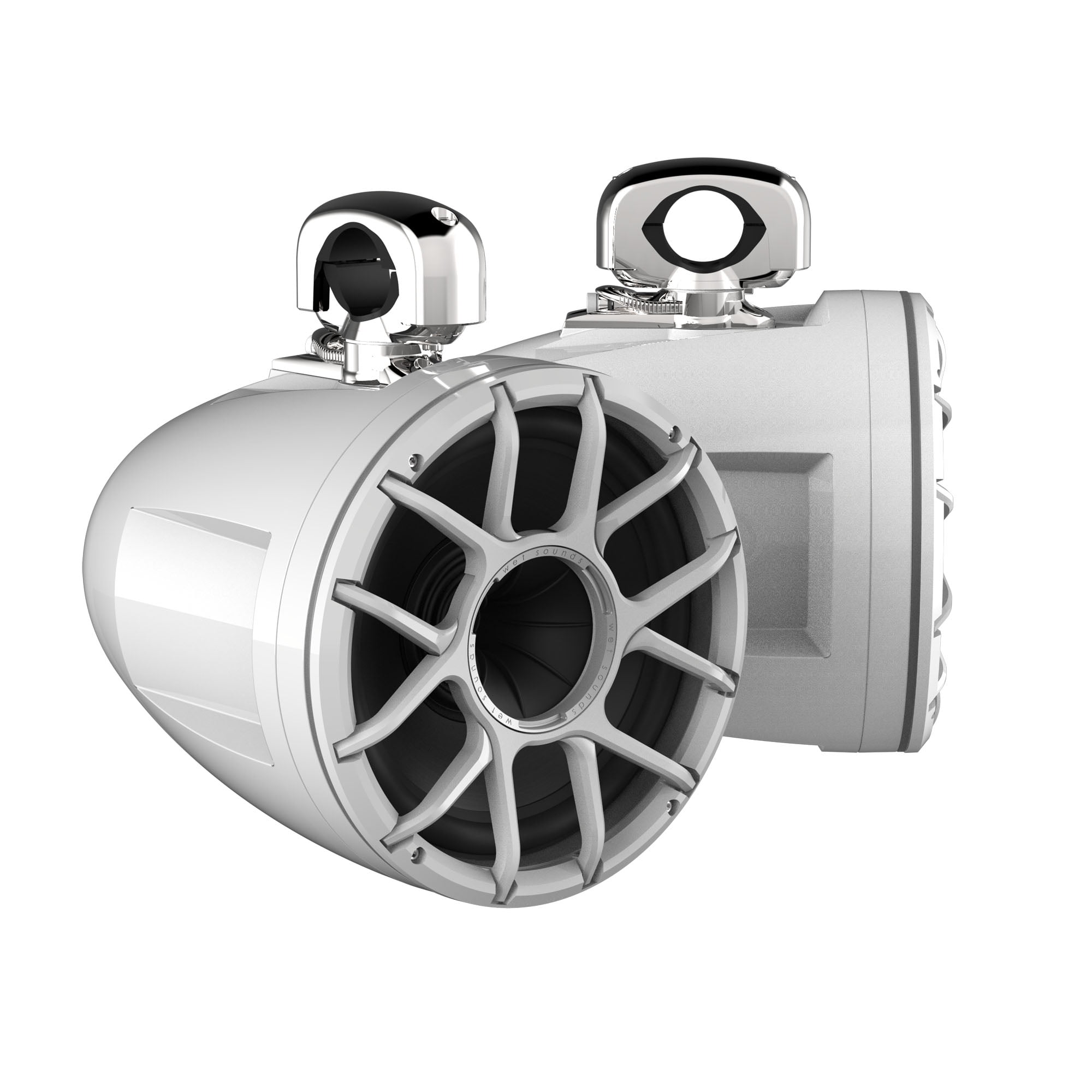 Wet Sounds REV 10 HD 10" Horn Loaded Compression Driver Tower Speakers