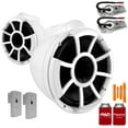 thumbnail image 1 of Wet Sounds REV10W-SBM 10" White Swivel Tower Speakers with 2019+ Nautique Flight Control Tower Actuated (FCTA) Adapters, 1 of 7