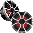 thumbnail image 1 of Wet Sounds REVO 10CX XS-G-SS Gunmetal & Stainless XS Grill 10 Inch Marine High Performance LED Coaxial Speakers (pair), 1 of 5