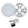 thumbnail image 1 of Wet Sounds REVO 8 FA S4-W 8" White 4-Ohm Subwoofer with REVO 8XS-W-SSGRILL 8" Subwoofer Grill with RGB LED kit, 1 of 5