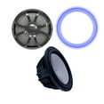 thumbnail image 1 of Wet Sounds Revo 10" Subwoofer, Grill, & RGB LED Ring - Black Subwoofer & Black Closed Face SW Grill - 4 Ohm, 1 of 6