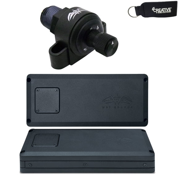 Wet Sounds STX-MICRO-4 & STX-MICRO-1 Powersports Amps & WW-BTVC Bluetooth Receiver / Controller