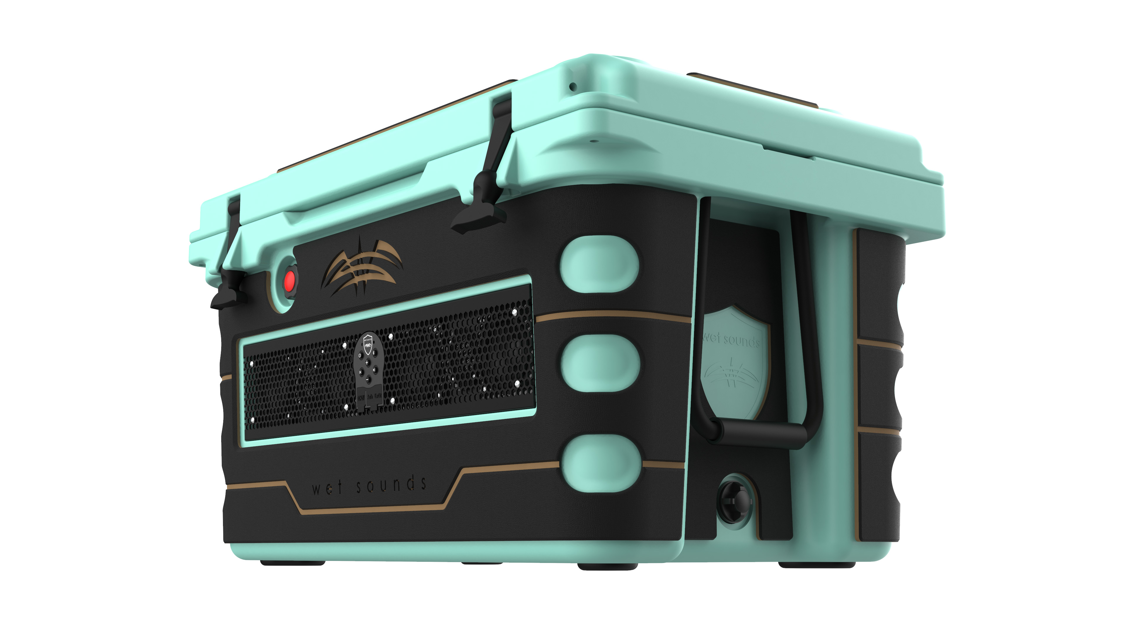 Wet Sounds Stealth SHIVR55SFM Seafoam High Output Audio Cooler