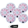 thumbnail image 1 of Wet Sounds - Three Pairs Of REVO 6-SWW White Closed SW Grille 6.5 Inch Marine LED Coaxial Speakers, 1 of 6
