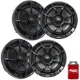 thumbnail image 1 of Wet Sounds - Two Pairs Of RECON 6-BG Recon Series 6.5" Coaxial speakers With Black XS Grilles And Cones, 1 of 6