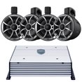 thumbnail image 1 of Wet Sounds UTV Package - HTX-4 4-Channel Marine Amp with 2X Pair (4 Speakers) of Recon 6 POD-B Speakers | Package Includes (1) Amp & (4) POD Tower Speakers, 1 of 8