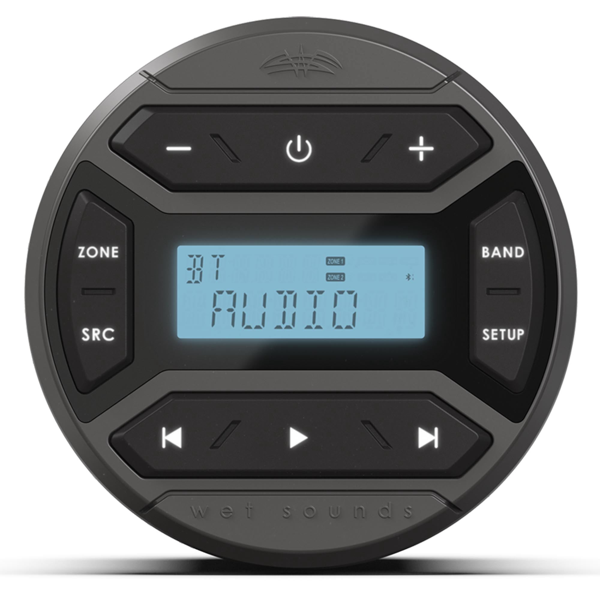 Csl Sound Box Rund Wet Sounds WS-MC-RND Round Media Center with USB Port, AM/FM, BT, and ...