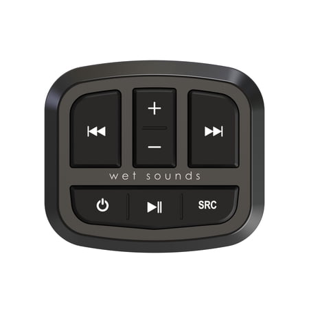 Wet Sounds WS-NMEA-TR NMEA 2000 Audio Controller Remote compatible with MC-20 Media Centers