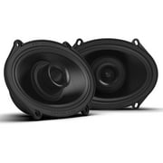 Wet Sounds ZERO Series - ZERO-57-XZ-B Black 5x7" Neodymium Powersport & Marine Speakers w/ Horn-Loaded Titanium Tweeters, Pair, No Grills