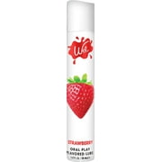 Wet Strawberry Flavored Warming Lube 1 FL Oz, Personal Lubricant
