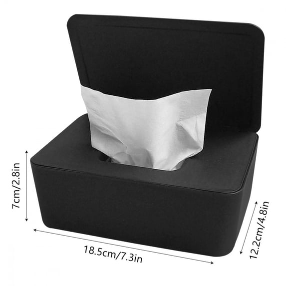 Wet Tissue Box Dustproof Wipes Dispenser Portable Tissue Box Storage Box with Lid For Car Home Office Desktop Organizer Hot Sale