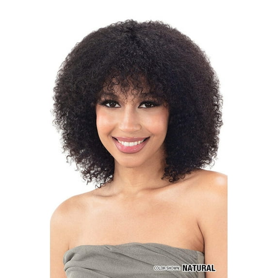 Naked Nature Brazilian Natural Human Hair Wet N Wavy Wig Waikiki curl (NATURAL)