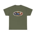 thumbnail image 1 of Wet Willy Fireman World Industries 2000s Skateboard Vintage Classic TShirt Print - Military Green / S, 1 of 5