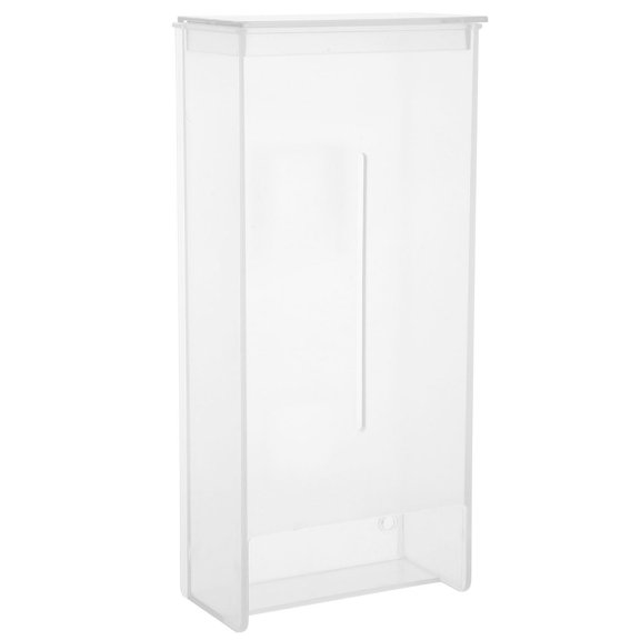 ifundom Transparent Bathroom Wall Mounted Tissue Holder and Wipe Dispenser, Easy to Install for Home and Office Use