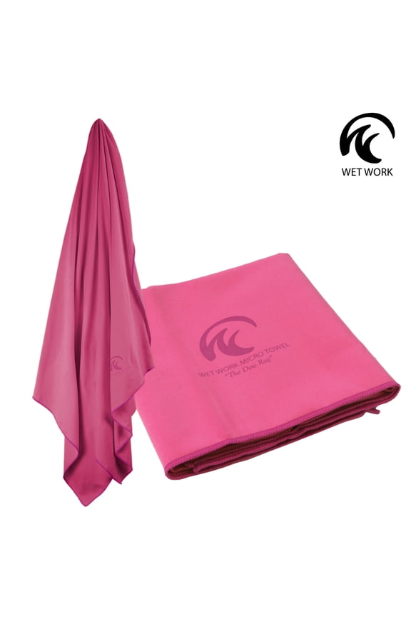 Dew Rag Microfiber Towel XL (60"x36")- Neon Berry