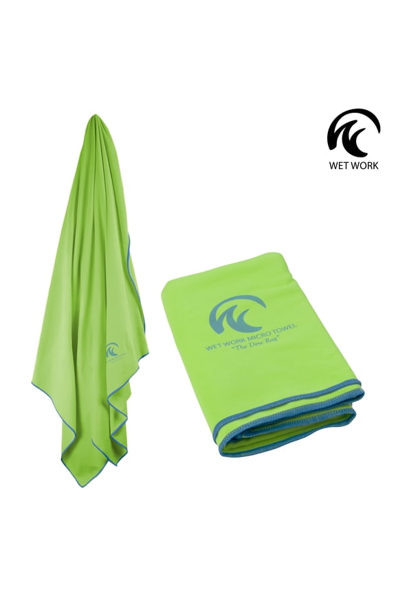 Dew Rag Microfiber Towel XL (60"x36")- Neon Green