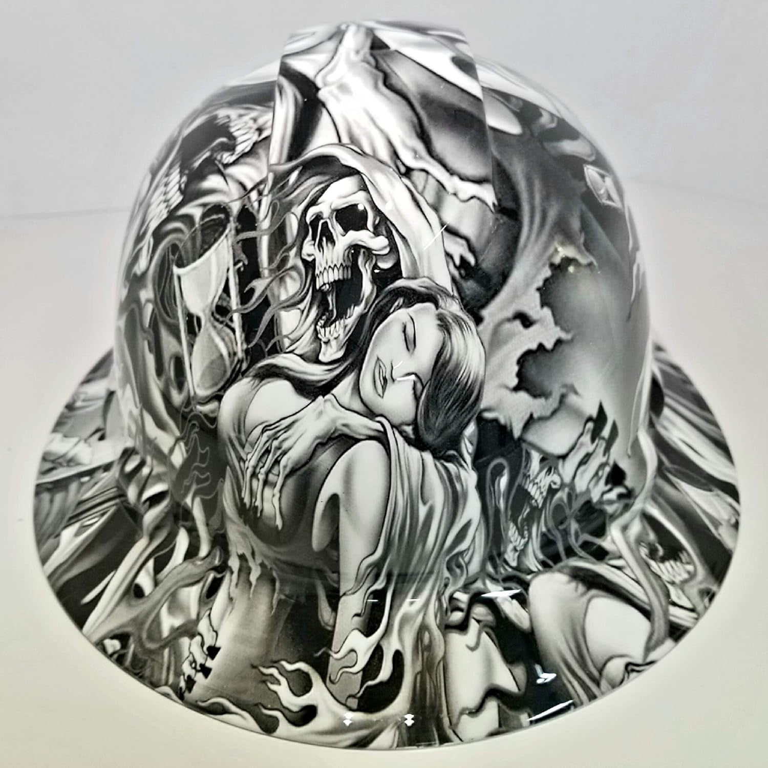 Wet Works Imaging Customized Pyramex Full Brim Hydro Dipped in