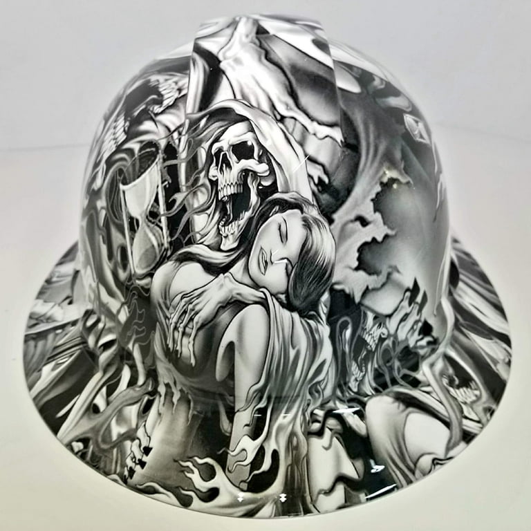 Wet Works Imaging Customized Pyramex Full Brim Hydro Dipped in