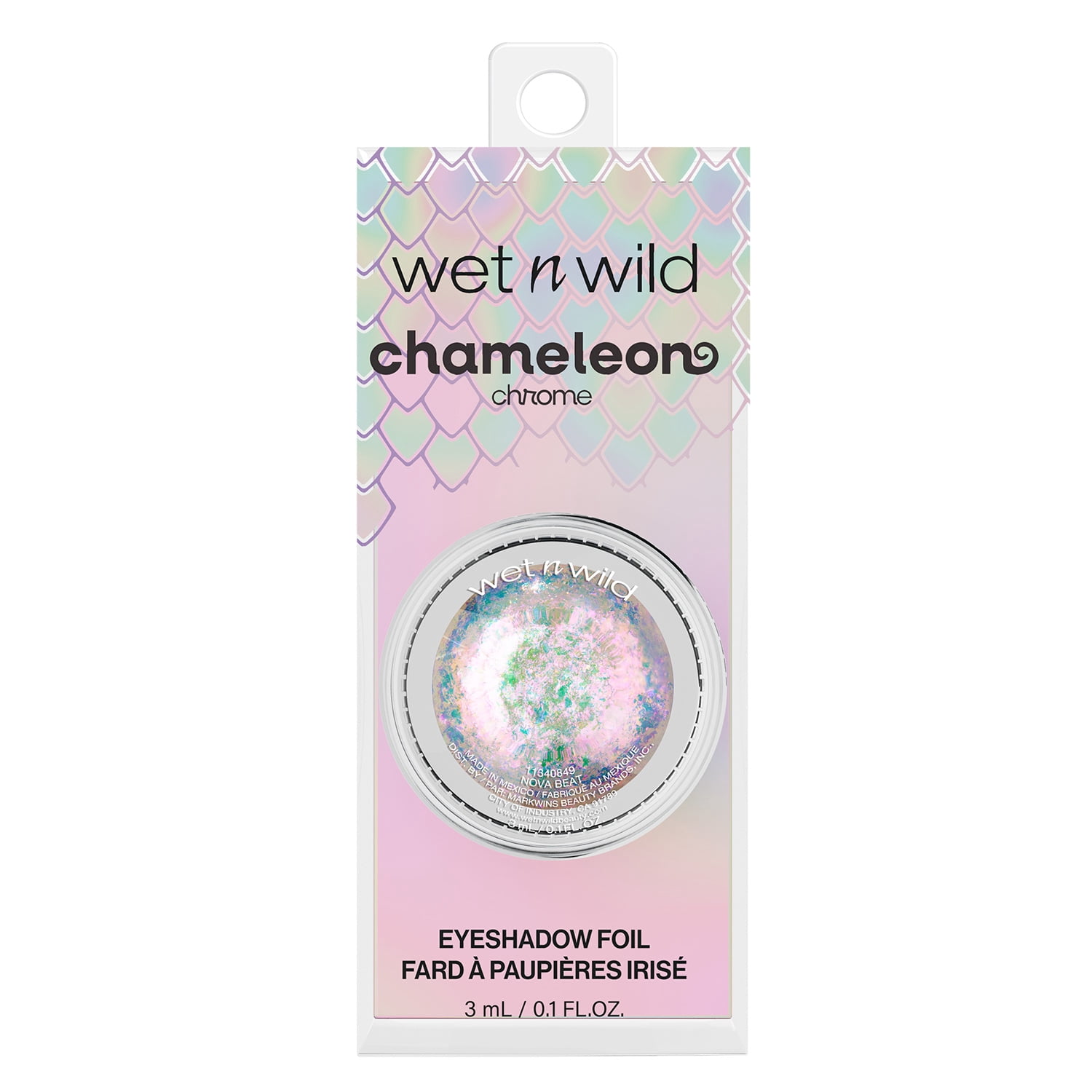 Wet n Wild Chameleon Chrome Eyeshadow Foil, Nova Beat, 0.1 FL oz