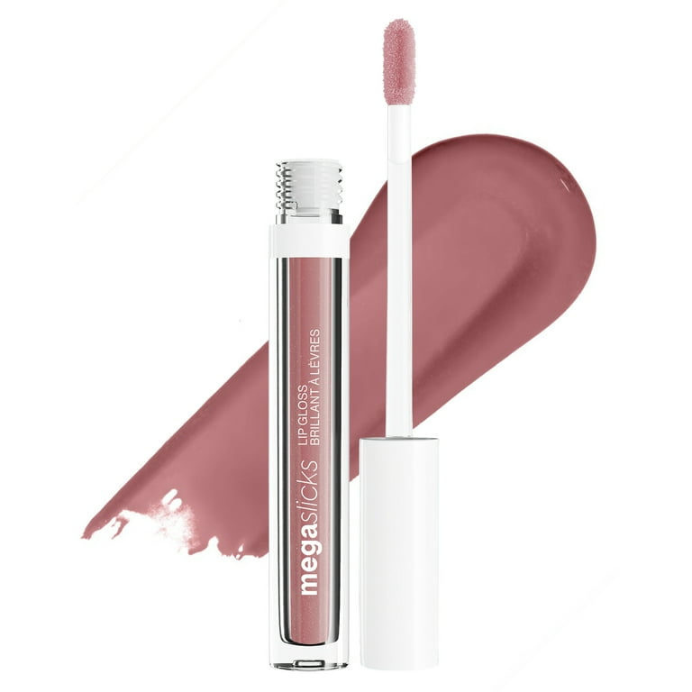 Wet n Wild Mega Slicks Lip Gloss - Lowkey Pink - Walmart.com