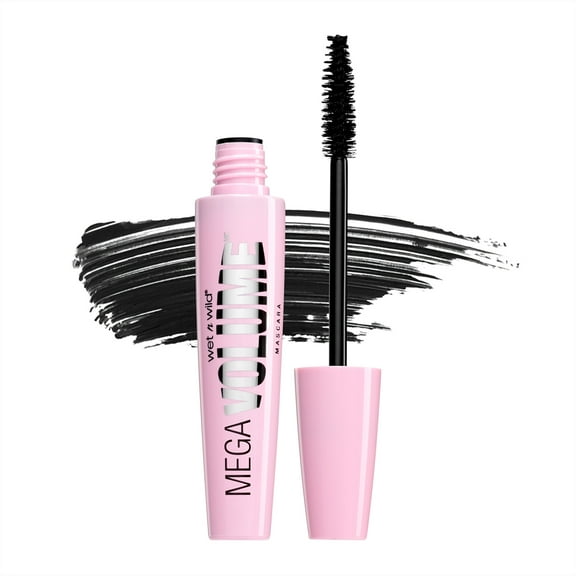 Wet n Wild Mega Volume Waterproof Mascara, Very Black, 0.27 fl oz