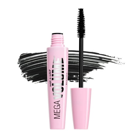 Wet n Wild Mega Volume Waterproof Mascara, Very Black, 0.27 fl oz