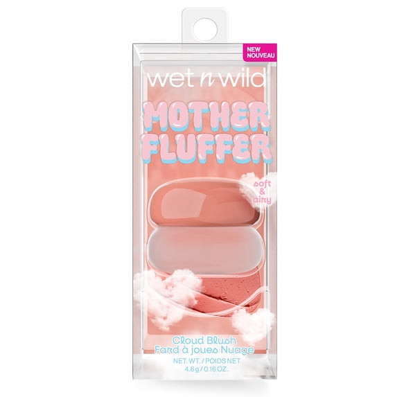Wet n Wild Mother Fluffer Pudding Blush, Phresh Peony, 0.16 OZ