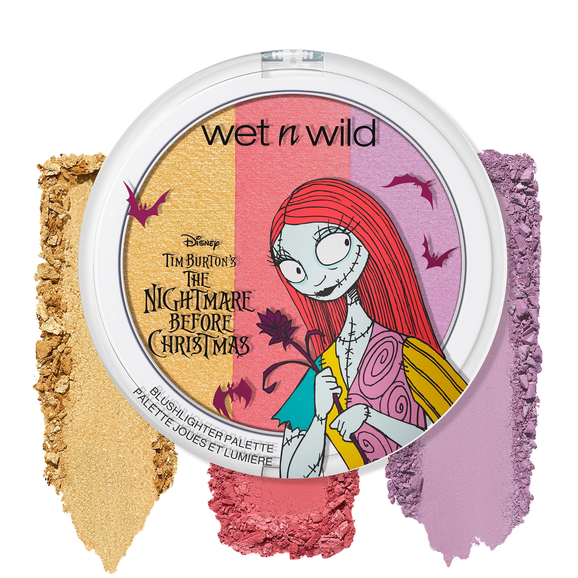 Wet n Wild Nightmare before Christmas Blush Highlighter Palette in Patchwork Queen