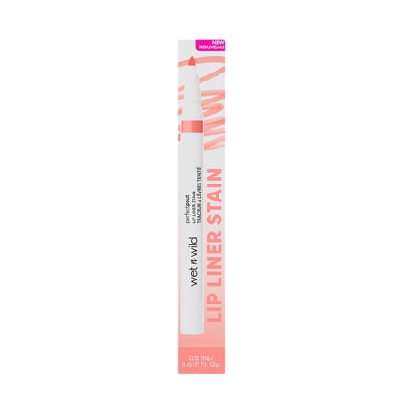 Wet n Wild Perfect Pout Lip Liner Stain in Pretty in Nude, 0.017 fl oz