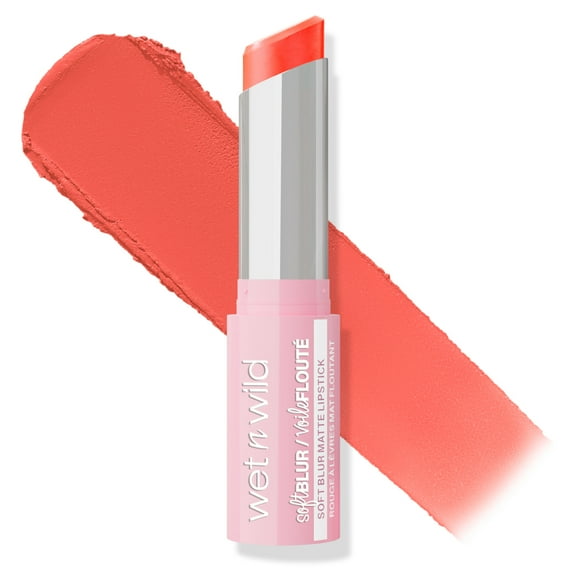 Wet n Wild Soft Blur Matte Lipstick - Apricot Smoothie