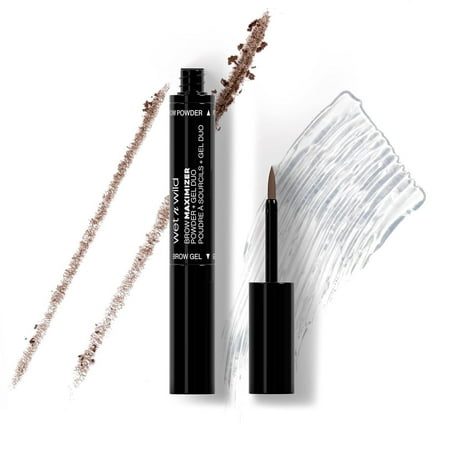 Wet n Wild Ultimate Brow Eyebrow Maximizer Powder + Gel Duo - Neutral Brown