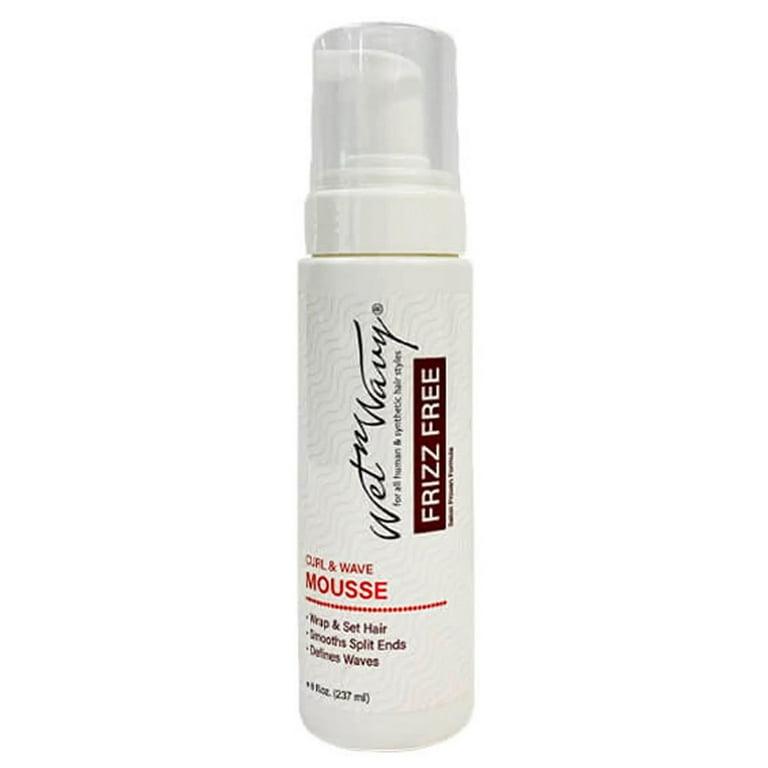 WET N WAVY Frizz Free Curl and Wave Mousse (8oz) WET N WAVY Frizz Free Curl and Wave Mousse (8oz)