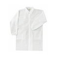 thumbnail image 1 of Wetex 50pcs Disposable Unisex Lab Coat Polypropylene, White Color with 3 Pockets, XL, 1 of 4