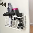 thumbnail image 1 of Wetheny Hair Tool Organizer/Hair Dryer Holder Wall Mounted-Metal Wire Bathroom Organizer Blow Dryer Holder Hair Styling Tools for Hair Dryer,Flat Iron,Curling Wand,Hair Straightener,3 Sections, 1 of 10