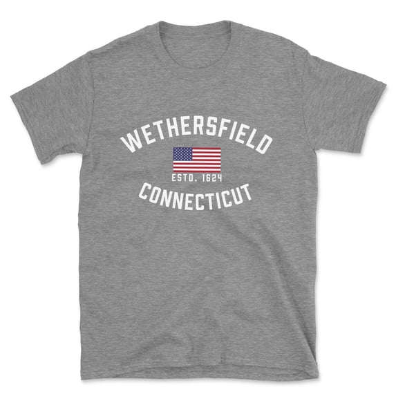 Wethersfield Connecticut Patriot Men's Cotton T-Shirt