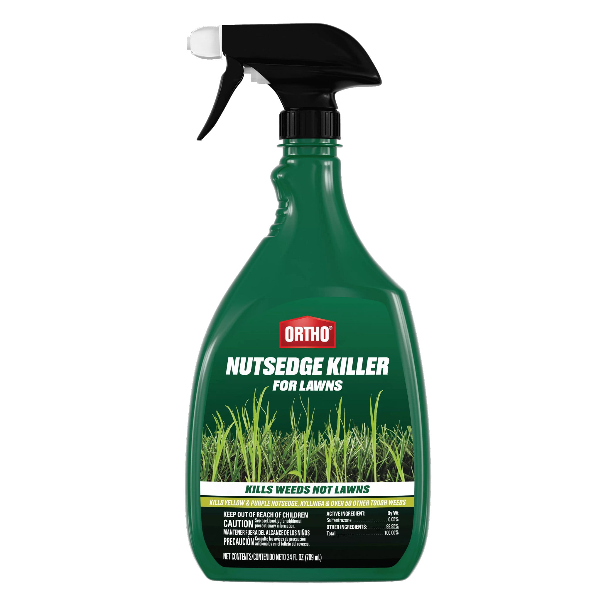 Ortho Nutsedge Killer for Lawns, Controls Over 50 Listed Weeds, 24 fl. oz.