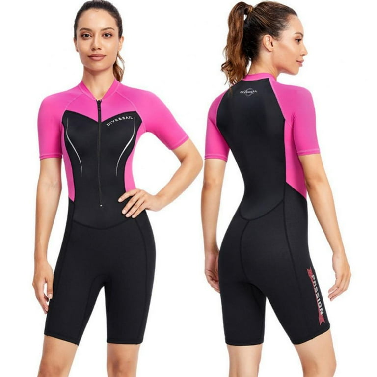 Wetsuit Tops Front Zipper Wetsuits Jacket Women Men s Wetsuits Walmart