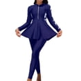 thumbnail image 1 of Wetsuit for Women Summer UV Protection Swim Shirt with Long Bottom Full Body Divinng Surfing Snorkeling Suits Blue M, 1 of 6