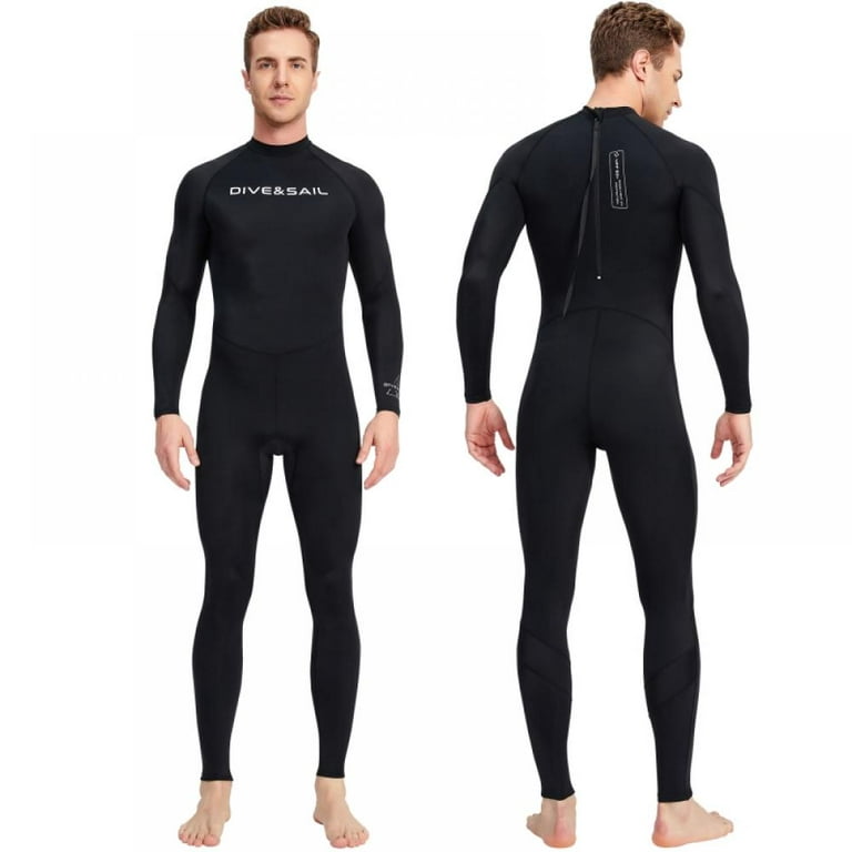 3MM Neoprene Wetsuit for Men One-Piece Suit Keep Warm Surfing