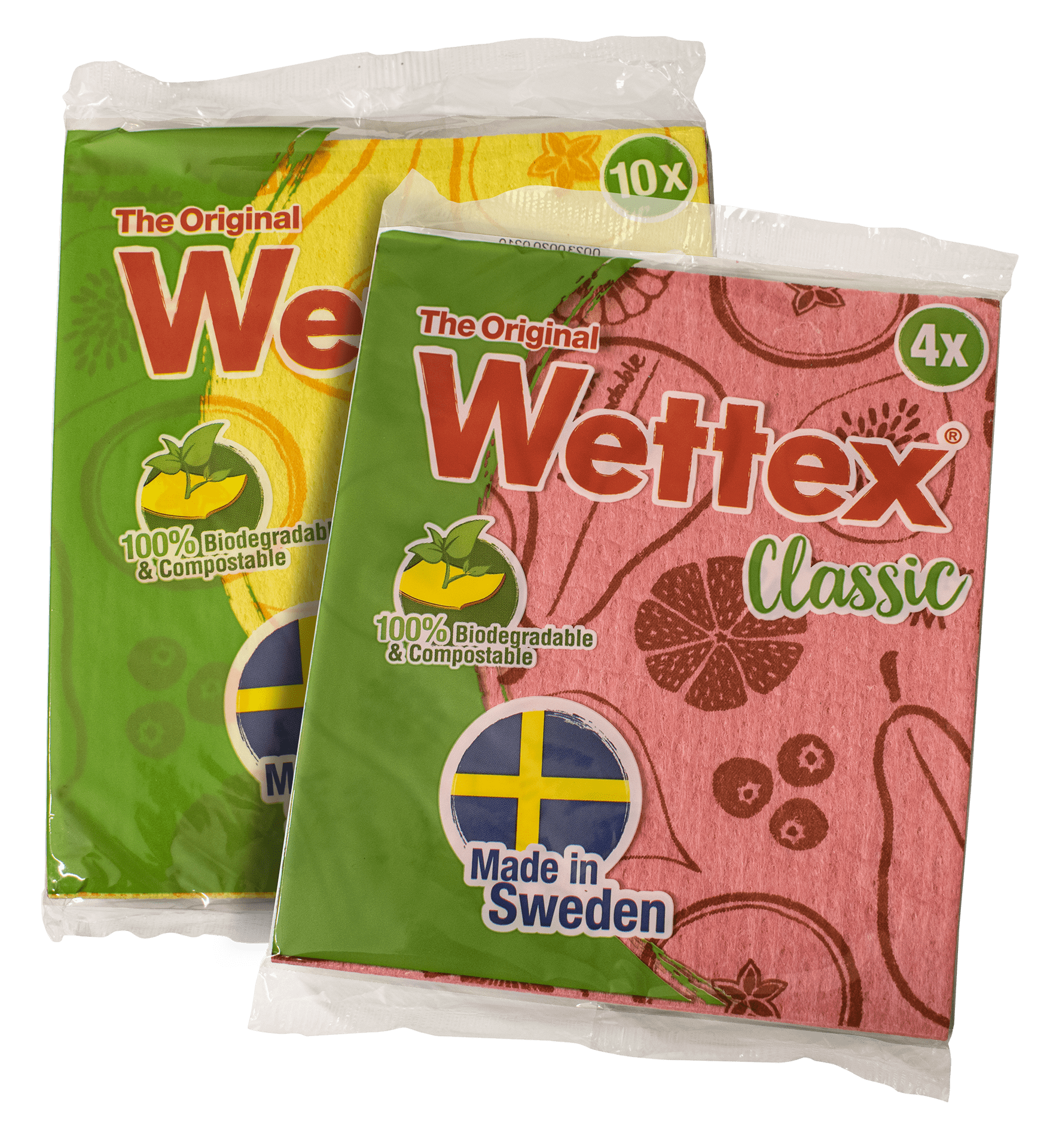Wild and Stone - Swedish Dish Cloths - Set of 4 - exist green